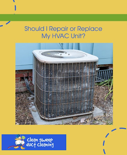 repair or replace hvac unit