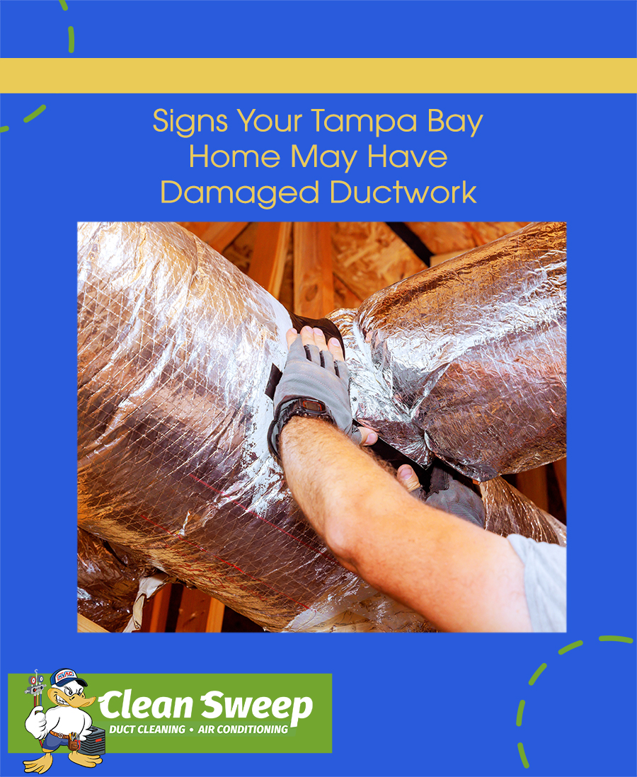 damaged ductwork
